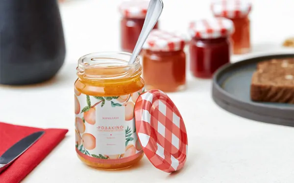 Ετικέτες βάζου για μαρμελάδα