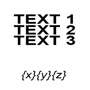 Oνόματα ή κείμενο πολλών στηλών